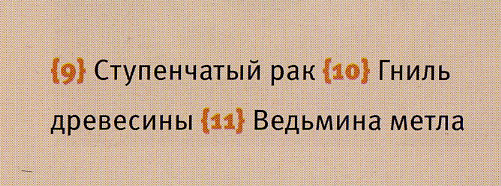«ТИПЫ БОЛЕЗНЕЙ ДРЕВЕСНЫХ РАСТЕНИЙ»