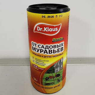 Гранулы от Муравьев и др. ползающих насекомых Dr.Klaus 125 гр
