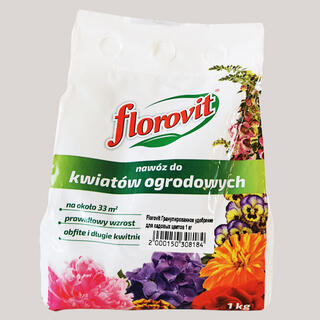 Florovit Гранулированное удобрение для садовых цветов 1 кг